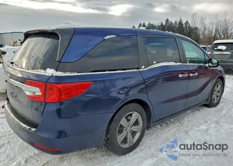 2018 Honda Odyssey Exl из США, поврежденный, VIN 5FNRL6H76JB037317